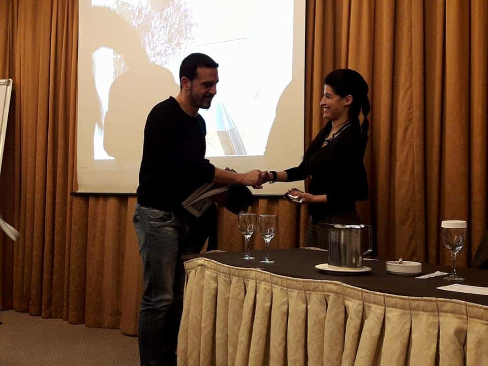 SEO Greece Workshop Joanna Vaiou SEO Specialist and Consultant Speech at Divani Caravel Hotel