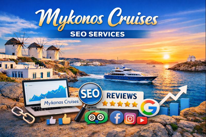 Mykonos Cruises SEO Services Joanna Vaiou